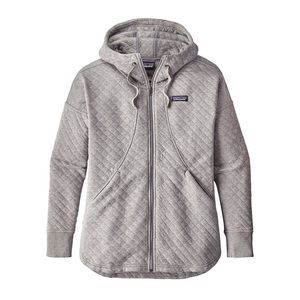 Patagonia Organic Cotton Quilt Hooded Jacket, S